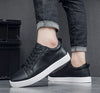 Men's Red Soled Casual Shoes Four Seasons Minimalist Board Shoe Mens Spring and Autumn Genuine Leather Sports Shoes Sneakers