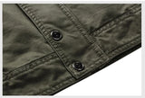 Spring Autumn New 100% Cotton Men Outwear Fashion Casual Outdoor Jacket Mens Brand High-Quality Jackets Coat Men Bomber Jacket