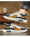 2025 new men's shoes with low top leather, fashionable and trendy running and sports, one foot casual shoes, and trendy shoes