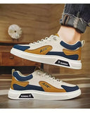 2025 new men's shoes with low top leather, fashionable and trendy running and sports, one foot casual shoes, and trendy shoes
