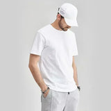 Summer Plus-size New Fashion Print Pure Cotton T-shirt Unisex Loose and Comfortable Suitable for Sports and Couples