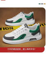 2025 new men's shoes with low top leather, fashionable and trendy running and sports, one foot casual shoes, and trendy shoes