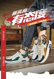 2025 new men's shoes with low top leather, fashionable and trendy running and sports, one foot casual shoes, and trendy shoes