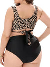 Plus Size Swimwear Women 2025 Swimsuit Tankini Black Big Large Chubby Summer Swimdress Bikini Beachwear Mujer Bathing Suit 4XL