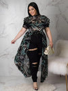Blouses for Women Fashion 2025 Summer Lady Elegant Chiffon Blouse Plus Size Dress Tops 4xl 5xl Wholesale Bulk Dropshipping