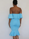 Maternity's Women Clothes Pregnancy Dresses Evening Solid Ruffles Off The Shoulder Maternity Dress Photography Summer Clothing