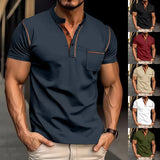 New Summer Men's Short - sleeved Polo Shirts: Casual, Sporty and Quick - drying Men's Tops
