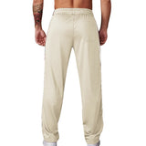 American-style best-selling thin, sporty, casual, simple, trendy, loose, wide-leg jogging long pants for men