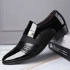 Men's Slip on Dress Shoes for Men Oxfords Fashion Business Dress male Shoes  Classic Leather Men's Suits   2025