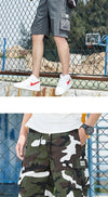 Plus Size Shorts 8XL Summer Cargo Shorts For Men 2024 Fashion Clothing Drawstring Casual Shorts With Multi Pockets