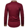 2025 Men's Summer Casual Long Sleeve Shirts Slim Fit Turn Down Collar Shirts Formal Office Business Shirts for Men Tops Big Size