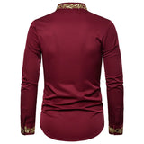 2025 Men's Summer Casual Long Sleeve Shirts Slim Fit Turn Down Collar Shirts Formal Office Business Shirts for Men Tops Big Size