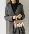 High end handbag for women in spring and summer fashion, hand-held buckle for women, small square bag, stylish and versatile sin