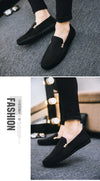 Spring Summer Men Loafers mens Shoes Casual Light Canvas Youth Flat Shoes Breathable Fashion Footwear New On Sale