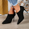 Shoes Women Heels Heel with Pointed Head Stilito Heel Dress Elegant High Quality Fashion Sexy Offer Comfortable