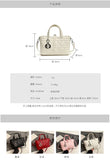 Women's Premium Leather Handbag Designer Crossbody Shoulder Purse Luxury Brand Tote Bag Ladies