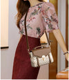 High end handbag for women in spring and summer fashion, hand-held buckle for women, small square bag, stylish and versatile sin