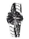 ORUSS Relogio Feminino Couple Watch Men Quartz watch for Lovers Luxury Womens wristwatch Week Display Stainless Steel Waterproof