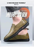 Mens  Shoes Slip on Soft Loafers Non Slip Breathable Driving Flats Spring Walking Office Work Shoes Mocassin Homme