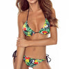 Women's Swimwear 2022 Push Up Bikini Two Pieces Swimsuits Halter Bandage Bathing Suits Sexy Thong Bikini Sets Summer Beach Wear