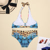 Women's Swimwear 2022 Push Up Bikini Two Pieces Swimsuits Halter Bandage Bathing Suits Sexy Thong Bikini Sets Summer Beach Wear