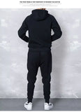 Casual Suit Men's Autumn New Style Loose Plus Size Trend Sweaters and Trousers Sports Casual Three-piece Set