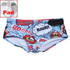 Mens Sexy Bikini Swim Boxer Briefs Short Swimwear Men Swimming Surffing Trunks Jammer Beach Shorts Beachwear Male Surf Swimsuit