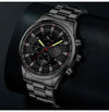 Fashion Mens Sports Watches Men Business Stainless Steel Quartz Watch Luxury Man Casual Calendar Luminous Clock Reloj Hombre