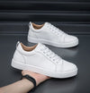 Men's Red Soled Casual Shoes Four Seasons Minimalist Board Shoe Mens Spring and Autumn Genuine Leather Sports Shoes Sneakers