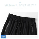 Plus Size 8xl 7xl 6xl Men Sports Pants Quick-Drying Men's Trousers Joggers Sportswear Solid Sweatpants Male Elastic