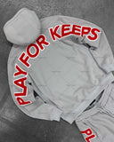 High Street Fashion Clothing American Retro Harajuku Letter Fashion Loose Men Suit Street Hip Hop Casual Oversized Sweatshirt