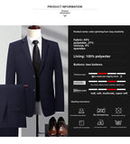 2025 new model men High quality four-sided stretch Suit Formal  Jacket + Trousers 2-piece suit Men's Business suit size 5XL
