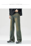Men's Jeans Man Denim Shorts Jean Streetwear Mens Trousers Wide Y2k Pants Baggy Jeans Clothing Flared Male Cargo New Pant Ripped
