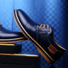 Mens Shoes Hand Sewn Cowhide Leather Shoes Men's Casual Loafers Plus Size 38-48