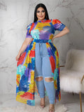 Blouses for Women Fashion 2025 Summer Lady Elegant Chiffon Blouse Plus Size Dress Tops 4xl 5xl Wholesale Bulk Dropshipping