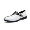 Leather Shoes Mens Designer Dress Formal Leather Shoes Fashion Wedding Casual Slides Men Loafers Driving Half Shoes