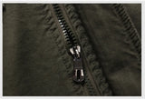 Spring Autumn New 100% Cotton Men Outwear Fashion Casual Outdoor Jacket Mens Brand High-Quality Jackets Coat Men Bomber Jacket