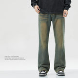 Men's Jeans Man Denim Shorts Jean Streetwear Mens Trousers Wide Y2k Pants Baggy Jeans Clothing Flared Male Cargo New Pant Ripped