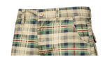 2024 New Summer 100% Cotton Plaid Shorts Men High Quality Casual Straight Men Cargo Shorts Multiple Pockets Beach Shorts MY936