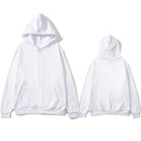 Casual Fashion Black Gray Blue Zip Hip Hop Sportswear Sweatshirt Men/Women Publishing House Men's Hoodie promo streetwear promo