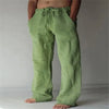 Mens Linen Pants Linen Pants for Men Loose Straight Pants Cotton Linen Cotton Linen Men Pants Linen Oose Linen Pants