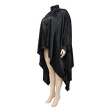 SOMO Plus Size Women Clothes Pleated Long Cape Shirt Bat Full Sleeve Irregularity Blouse Top One Size Loose Dropshipping 2023