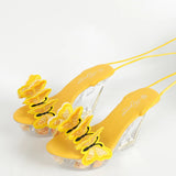 Lace-up Wedge 11CM Nightclub High Heels Trend Car Model Women's Shoes Catwalk Pole Dancing Shoes Crystal Sole LFD-1101-A37