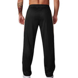 American-style best-selling thin, sporty, casual, simple, trendy, loose, wide-leg jogging long pants for men