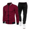 2025 New Mens Tracksuit Set Two Piece Tracksuit Men Sports Wear Fashion Jogging Suit Autumn Winter Men Outfits Gym CLothes Men
