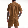 Men's Summer Sports suit Casual Fashion sports two-piece suit Sports quick-drying T-shirt shorts set Fitness Top Sports shorts