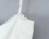 Women Dress 2025 New Fashion Summer Vintage White Lace-Panelled Cotton Dresses for Women Elegance Chic Ladies Midi Dress