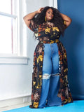 Blouses for Women Fashion 2025 Summer Lady Elegant Chiffon Blouse Plus Size Dress Tops 4xl 5xl Wholesale Bulk Dropshipping