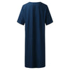 Muslim Men Clothing Galabia Islam Thobe Oman Robes Pocket Design Round Neck Saudi Arabia Man Solid Color Thobe For Men