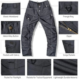 Plus Size 6XL Elastic Military Tactical Pants Men City SWAT Combat Army Trousers Many Pockets Waterproof Casual Cargo Pants Male